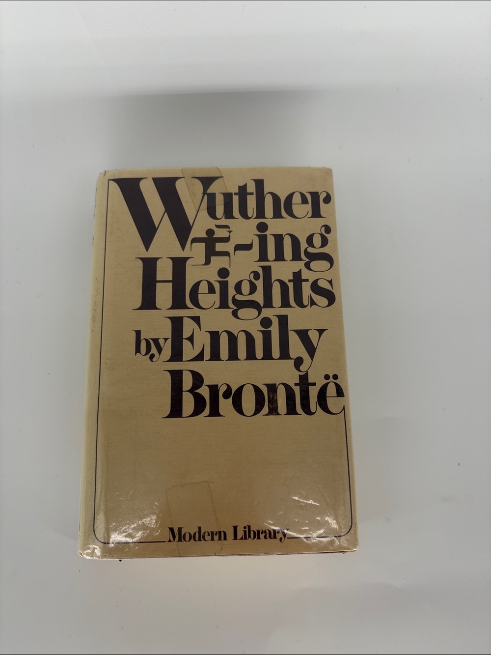 Wuthering Heights by Emily Brontë Beige Hardcover First Modern Library Edition